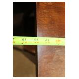 Vintage Wooden Side Table with Single Drawer