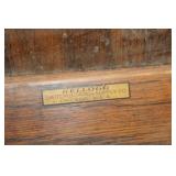 Vintage Wooden Wall Crank Telephone with Handset