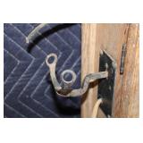 Antique Wall-Mounted Wooden Hand Crank Telephone