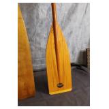 Set of 3 Wooden Canoe Paddles by Sawyer