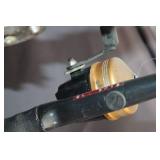 Collection of 8 Used Fishing Rods with Reels