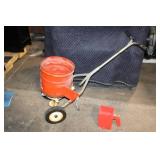 Sears Broadcast Lawn Spreader with Handheld Seed Spreader
