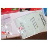 Fishing Tackle Collection with Cases, Lines, and Accessories
