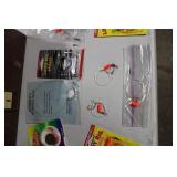 Fishing Tackle Collection with Cases, Lines, and Accessories