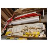 Lot of Vintage Flying Model Airplanes and Kits