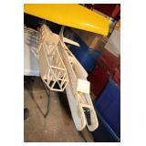 Partially Assembled Model Airplane Kit with Yellow Wing