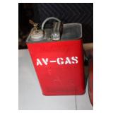 Vintage Gasoline and Oil Can Set