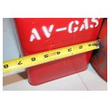 Vintage Gasoline and Oil Can Set