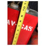 Vintage Gasoline and Oil Can Set