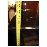 Black Vintage Office Desk with Brass Hardware