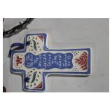 Diverse Collection of Home Decor Items Including Figurines and Wall Hangings