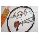 Diverse Collection of Home Decor Items Including Figurines and Wall Hangings