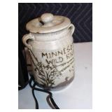 Hamilton Beach Electric Can Opener and Minnesota Wild Rice Stoneware Jar