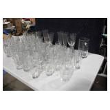 Collection of 40 Assorted Glassware - Tumblers, Pilsners, and Mugs