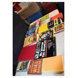 Collection of Various Books Including Historical and Fiction Titles