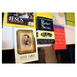 Collection of Various Books Including Historical and Fiction Titles