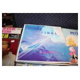 Collection of 20 Vintage Vinyl Records Including Michael Jackson, Star Wars, and Peter Pan