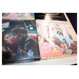 Collection of 20 Vintage Vinyl Records Including Michael Jackson, Star Wars, and Peter Pan