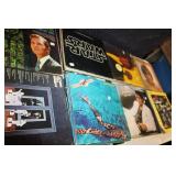 Collection of 20 Vintage Vinyl Records Including Michael Jackson, Star Wars, and Peter Pan