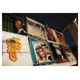 Collection of 20 Vintage Vinyl Records Including Michael Jackson, Star Wars, and Peter Pan