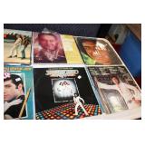 Collection of 20 Vintage Vinyl Records Including Michael Jackson, Star Wars, and Peter Pan