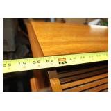 Solid Wood Roll-Top Desk with Ample Storage