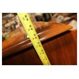 Solid Wood Roll-Top Desk with Ample Storage