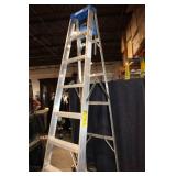 Werner 8ft Aluminum Step Ladder with Load Capacity 225lbs