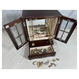 Jewelry Box Full of Assorted Jewelry