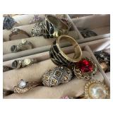 Jewelry Box Full of Assorted Jewelry