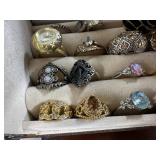 Jewelry Box Full of Assorted Jewelry