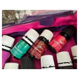 Young Living Essential Oils with Case, Droppers, Books, Etc
