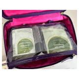 Young Living Essential Oils with Case, Droppers, Books, Etc