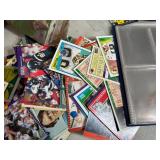 Box of Vintage Sports Cards