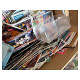 Box of Vintage Sports Cards