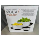 New Wolfgang Puck 6 pc Mixing Bowl Set