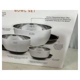 New Wolfgang Puck 6 pc Mixing Bowl Set