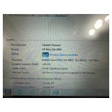 HP Mini Laptop Computer with Cord and Mouse