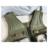 Military Style Plate Carrier Vest with Mag Pouches