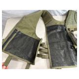 Military Style Plate Carrier Vest with Mag Pouches