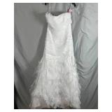Davids Bridal Wedding Dress - Size 14 - $675 price tag