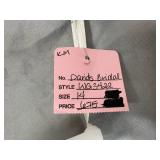 Davids Bridal Wedding Dress - Size 14 - $675 price tag