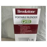 New Brookstone Portable Cordless Blender