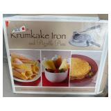 Unused Vintage Nordic Ware Krumkake Iron and Pizzelle Press