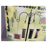 5 Birdfeeder Set with Pole
