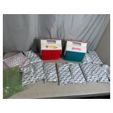 2 Igloo Mini Mate Coolers with 13 Freezer Paks