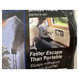 New/Unused Werner Built-In Fire Escape Ladder - 2 Story