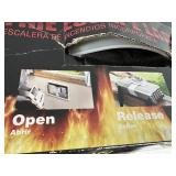 New/Unused Werner Built-In Fire Escape Ladder - 2 Story