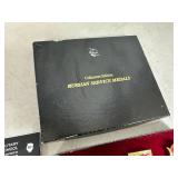 Collectors Edition Russian / USSR Service Medals Set with Box