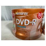 100 New Memorex DVD-R Blank DVD Discs